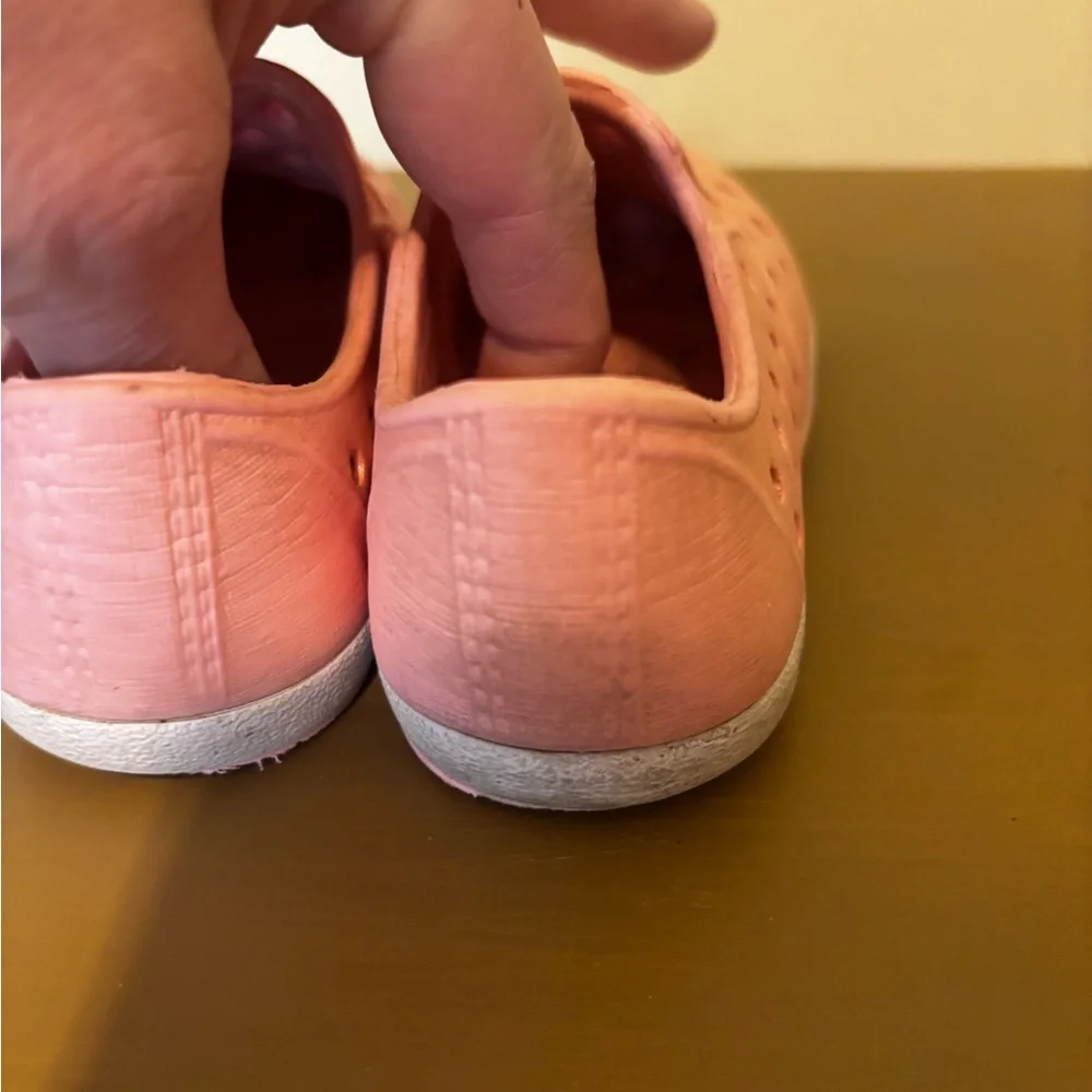 Pink Slip-On Clogs 7